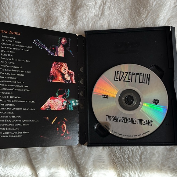 Led Zeppelin The Song Remains the Same In Concert and Beyond DVD - Picture 3 of 4